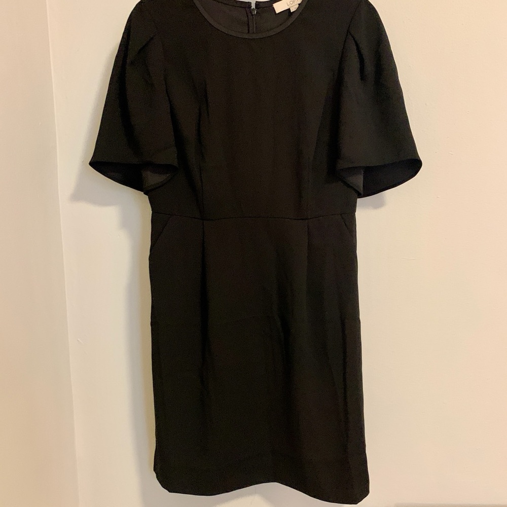 Ann Taylor LOFT Black Dress Size 6